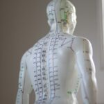 Acupuncture énergétique – méridiens et points d'acupuncture sur le corps humain